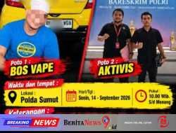 DARAH BIRU MASA DEPAN TERANCAM: GAB Desak Polda Sumut dan Interpol Libas Jaringan Internasional Vape “Getar” di Tanjungbalai