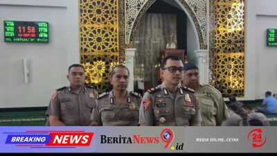 Polresta Sidoarjo Gelar Doa Bersama Untuk Musibah Kapal Virgo dan Jurnalis Hilang Saat Liput Anak Krakatau