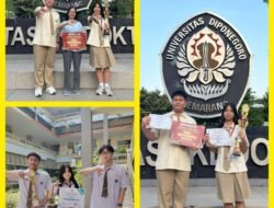 SMAK Frateran Surabaya Borong Dua Juara 1 Nasional, Sabet LIC UISI dan MEDDIPS FK UNDIP