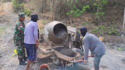 Babinsa Banyudono Turun Tangan, Jembatan Perintis Garuda di Gumukrejo Diperkuat