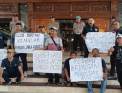 FRONT ASAM Kecewa DPRD Jatim Tak Hadir, Tuntut Evaluasi Trans Jatim Koridor I Malang Raya