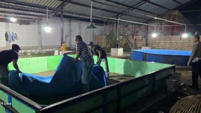 Polsek Candi Bongkar Sarana Sabung Ayam di Desa Klurak