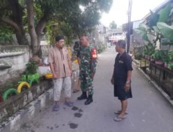Serka Sudiyono Ingatkan Warga Binaanya, Kerukunan Jadi Kunci Jaga Wilayah Tetap Aman & Nyaman