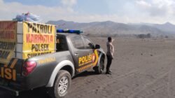 Cegah Karhutla, Polres Probolinggo Intensifkan Patroli di Kawasan Wisata Gunung Bromo