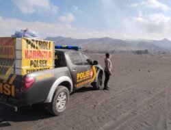 Cegah Karhutla, Polres Probolinggo Intensifkan Patroli di Kawasan Wisata Gunung Bromo