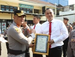 Polres Pelabuhan Tanjung Perak Raih Penghargaan atas Pengungkapan Kasus Terbanyak