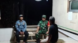 Demi Terciptanya Keamanan Dan Kenyamanan Malam Hari, Ini Peran Babinsa Di wilayah
