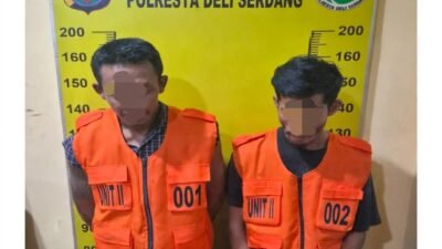 Polresta Deli Serdang Tangkap Pengedar Sabu Pantai Labu