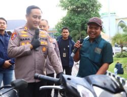 Kapolres Gresik Kembalikan Motor Korban Curanmor, Dua Residivis Diberi Tindakan Tegas Terukur