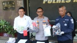 Polres Malang Gagalkan Peredaran 1,1 Kg Sabu dan Ribuan Ekstasi Asal Jakarta