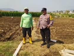 Lahan Tak Harus Luas, Bhabinkamtibmas Polsek Tarokan Dorong Warga Perkuat Ketahanan Pangan