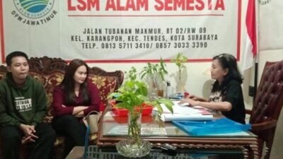 LSM “ALAM SEMESTA” DPW JAWA TIMUR , DAMPINGI KORBAN , LAPORKAN DUGAAN PERAMPASAN & PENJUALAN MOTOR SECARA ILEGAL 