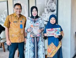 Komitmen bersama Wani Lawan Narkoba Rafika Duta Anti Narkoba & Kepala BNN Kota Surabaya & dr Zuhrotul Mar’ah Anggota DPRD Surabaya