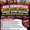 AMI GELAR AKSI DEMONSTRASI, DESAK PENEGAKAN HUKUM ATAS PENYALAHGUNAAN NARKOTIKA YANG MELIBATKAN 3 ANGGOTA DPRD DARI PARTAI GERINDRA