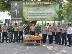 Bikin Haru! Kapolres Boyolali Datang Bawa Tumpeng, Kejutkan Dandim di HUT ke-81 TNI