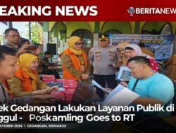 Polsek Gedangan Hadirkan Pelayanan Publik Lewat Pos Kamling Goes to RT