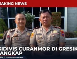 Residivis Curanmor di Gresik Ditangkap, Polsek Dukun Buru Satu Pelaku