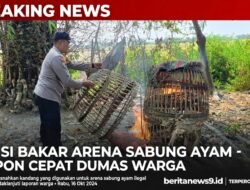 Polsek Sukodono Tindak Lanjuti Dumas Sabung Ayam di Desa Bangsri
