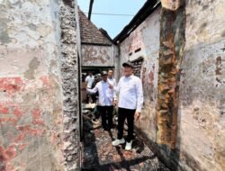 Bupati Subandi Gerak Cepat! Dua Rumah Terbakar di Sukodono Ditargetkan Diperbaiki Pekan Ini