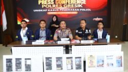 Quick Wins Kapolri, Polres Gresik Gerak Cepat Tangkap DC Pinjol Ancam Warga, Uang Korban Langsung Dikembalikan