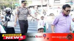Kapolresta Sidoarjo Turun Langsung Pagi Melayani di Jalan Raya