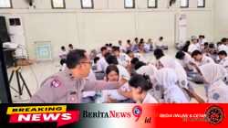 Polresta Sidoarjo Edukasi Pelajar tentang Bijak Medsos dan Penggunaan AI