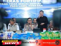 Bareskrim Polri Ungkap Dugaan Beras Fortifikasi Tak Sesuai Label, Sita 1.194 Kemasan Senilai Rp155 Juta