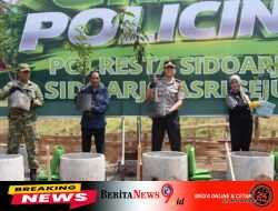Polresta Sidoarjo Dorong Pelestarian Lingkungan Melalui Green Policing