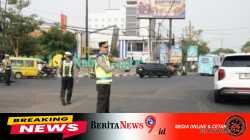 Sidoarjo Amankan Sepanjang Jalan  Turun Langsung Pengaturan Lalu Lintas, Polresta Sidoarjo dan Jajaran Berikan Rasa Nyaman Masyarakat