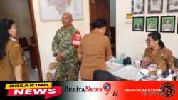 Babinsa Kratonan dan Aparat Kelurahan Evaluasi Situasi Keamanan Wilayah 