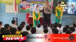 Sidoarjo Aspirasi Siswa  Cegah Bullying, Polsek Gedangan Beri Edukasi Pelajar SDN Karangbong