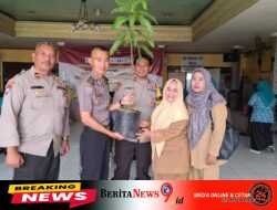 Sidoarjo Asri Sejuk  Satbinmas Polresta Sidoarjo Gencarkan Green Policing di Desa Banjar Panji