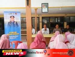 Bidkum Polda Jatim Turun Langsung ke Desa Gagang Panjang, Ajak Ibu-Ibu PKK dan Lansia Aktif Jogo Omah