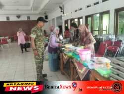 Peran Aktif Babinsa Serengan Dampingan MBG Bumil dan Balita