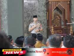 Sidoarjo Ayo Shalat Jumat,  Polresta Gelar Shalat Jumat Keliling dan Peduli Masyarakat