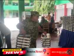Babinsa Joyotakan Dukung Kelancaran Pendistribusian MBG di SMK Muhamadiyah 1 Surakarta